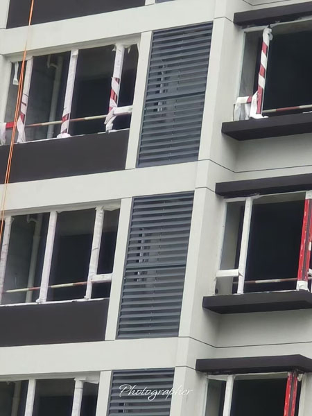 空調(diào)罩，護欄安裝實例